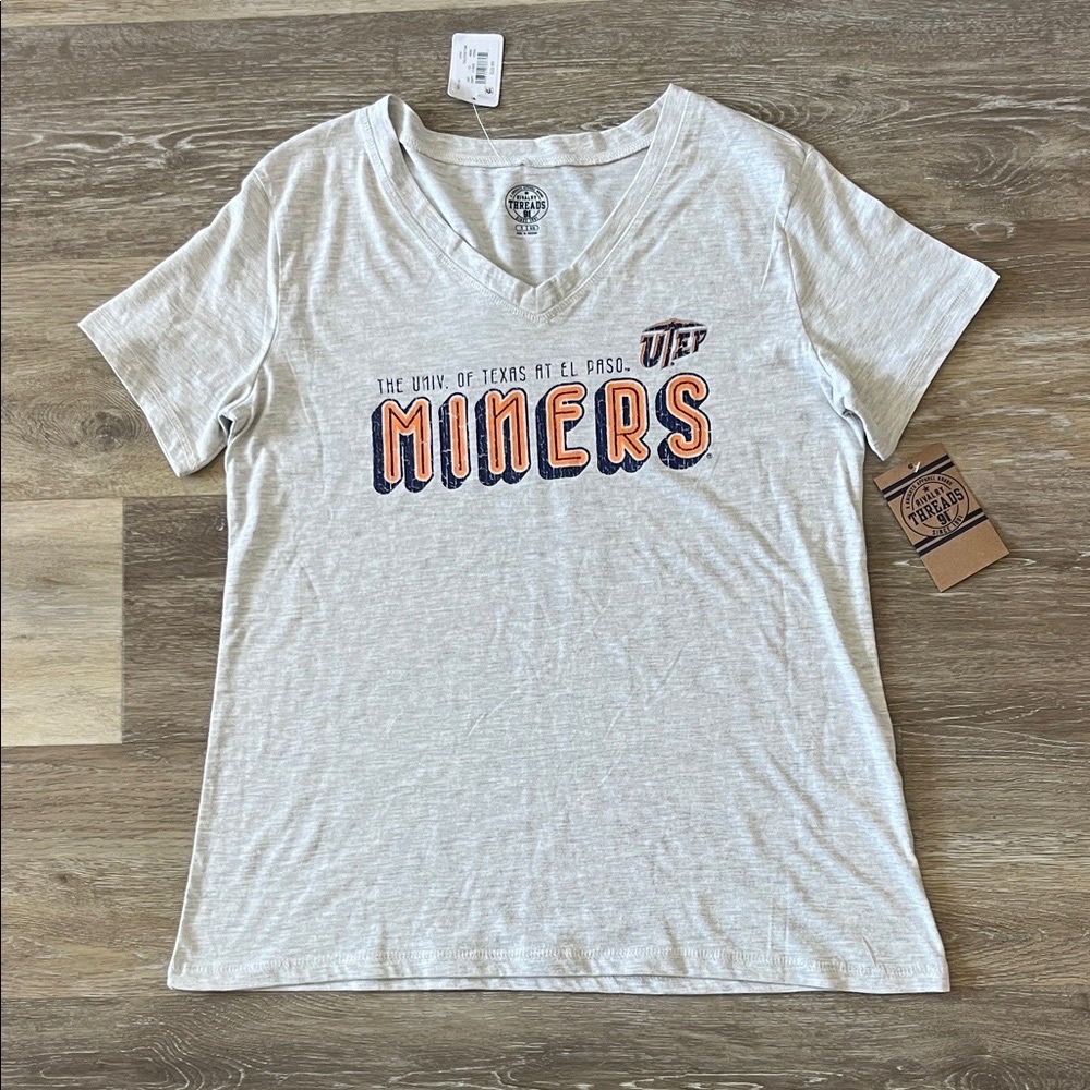 UTEP Miners Heather Gray Short Sleeve Tee